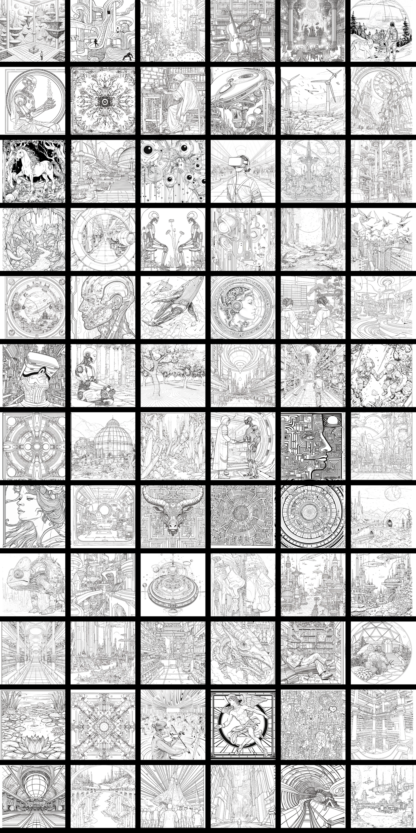 Shades of Nonsense - Coloring book