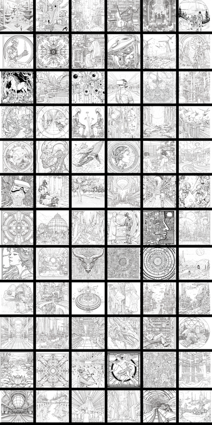 Shades of Nonsense - Coloring book