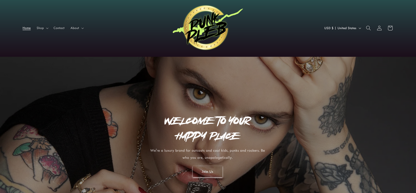 Punk Pleb Brand Design