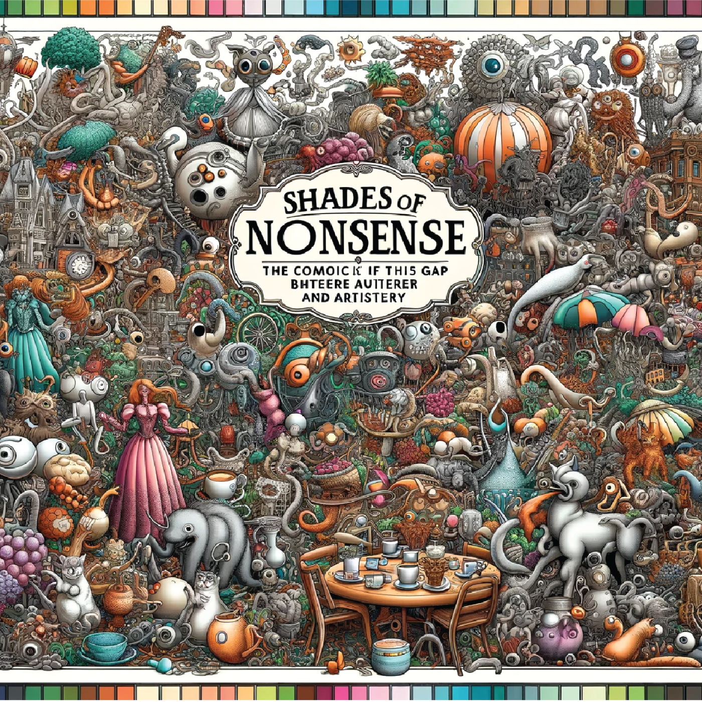 Shades of Nonsense - Coloring book