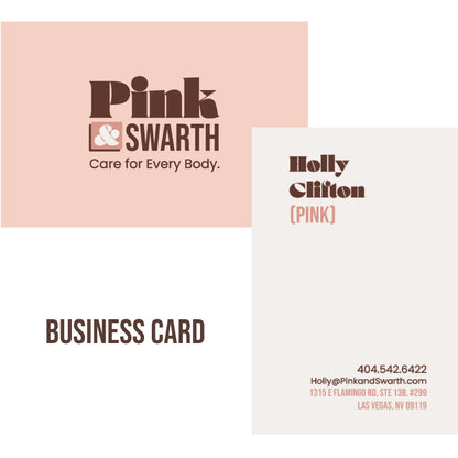 Pink & Swarth Brand Design