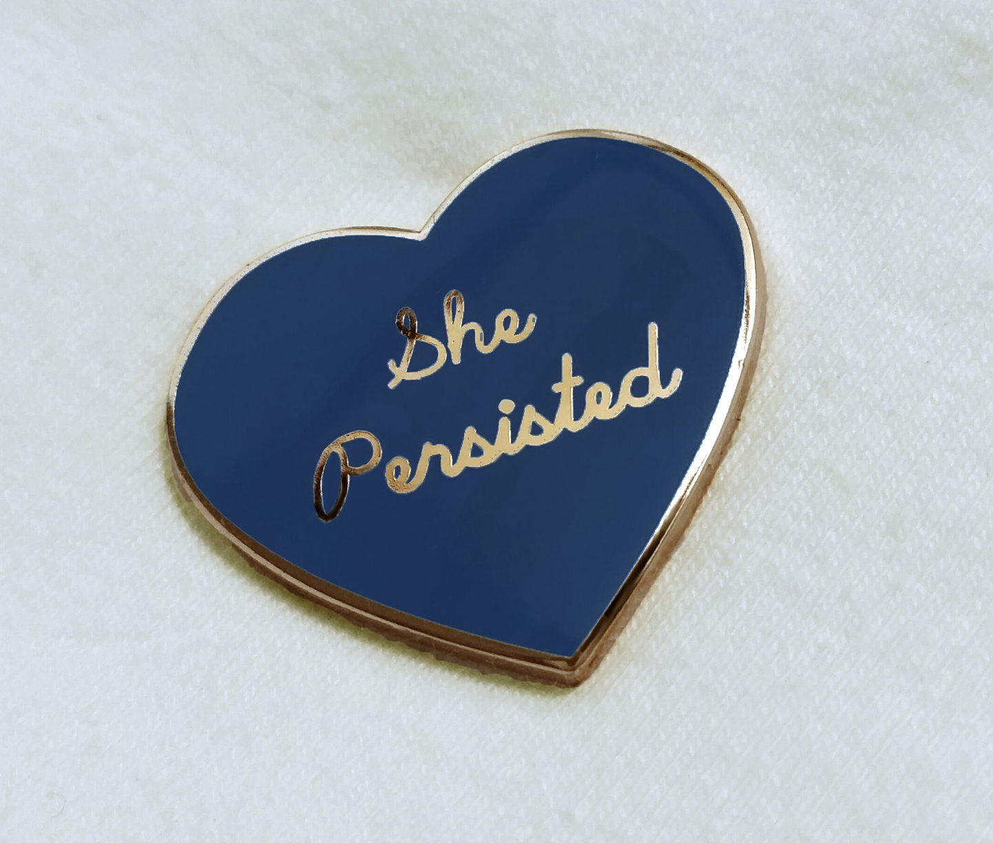 She Persisted Enamel Pin