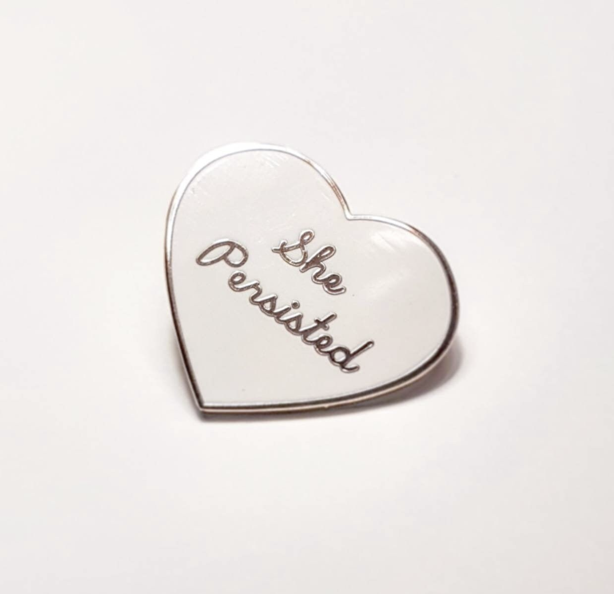She Persisted Enamel Pin
